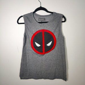 0022 Marvel Spiderman grey sleeveless tank